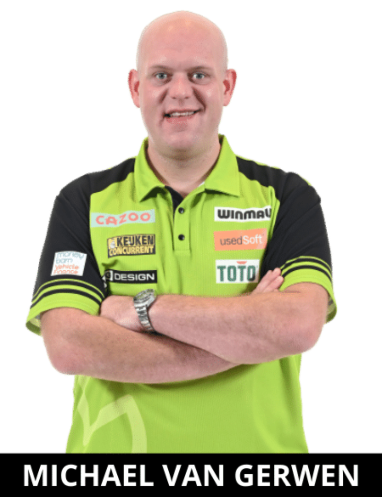Dartpijlen Michael van Gerwen