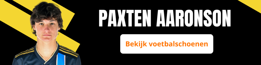 voetbalschoenen Paxten Aaronson
